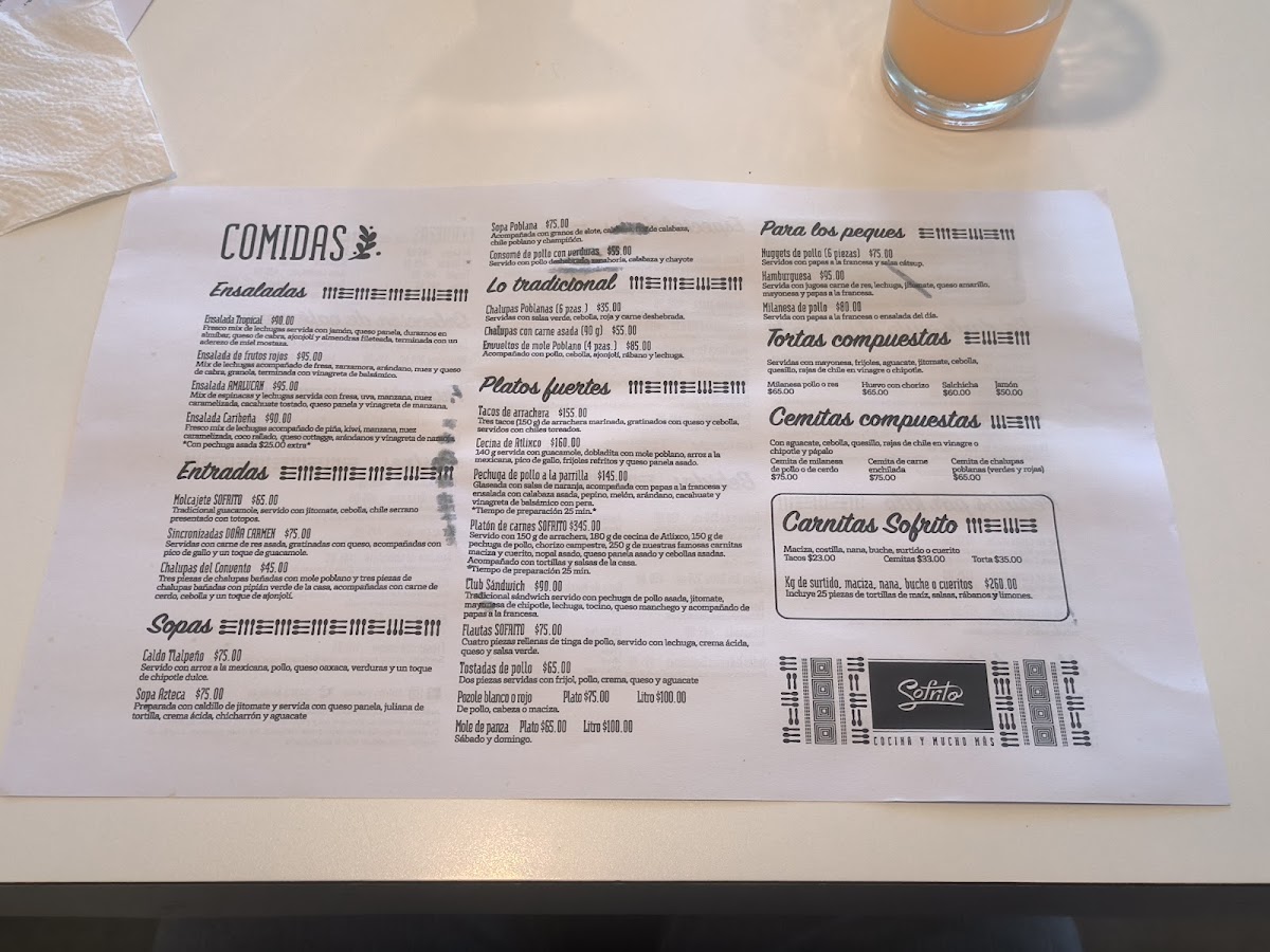 Sofrito Menu - Image 2